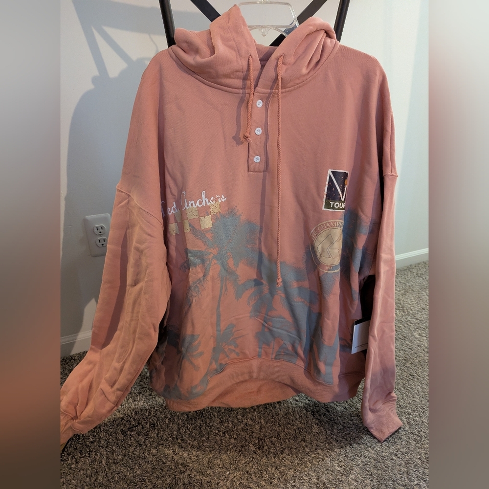 Lifted Anchors Oversized Hoodie SZ 2XL